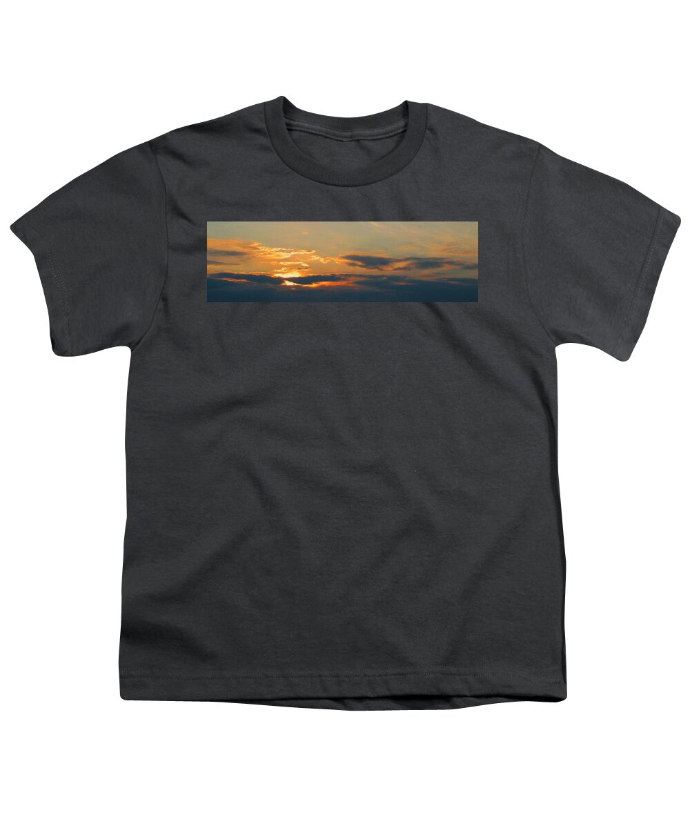 Sun Youth T-Shirt featuring the photograph Sunset Over Holland by Andre Brands