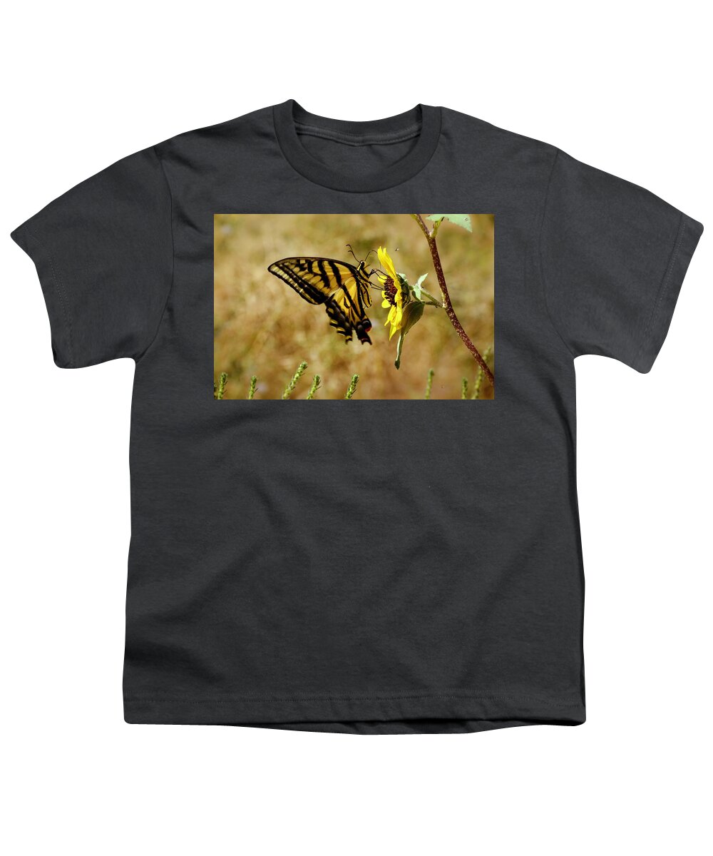 Swallowtail Youth T-Shirt featuring the photograph Sweet Summertime by Debra Martz