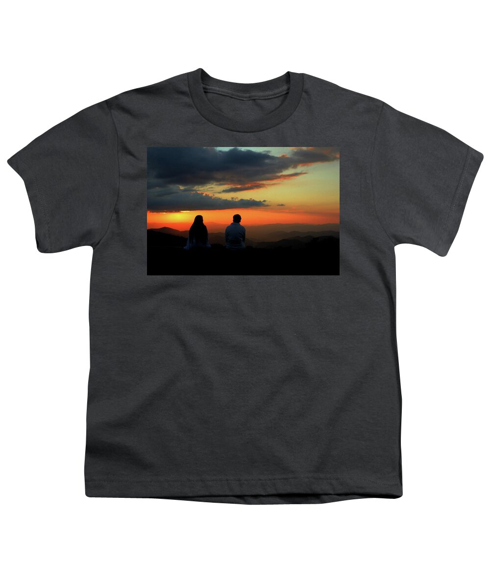 Sweetheart Youth T-Shirt featuring the photograph Sweetheart Sunset by Jessica Brawley