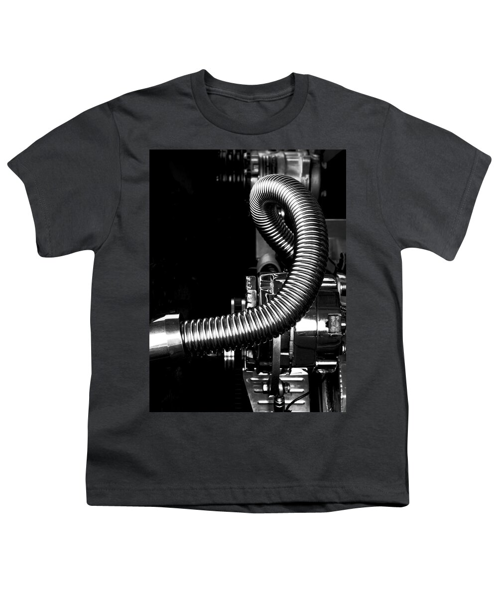 Auto Youth T-Shirt featuring the photograph The Age of Chrome by David Kay