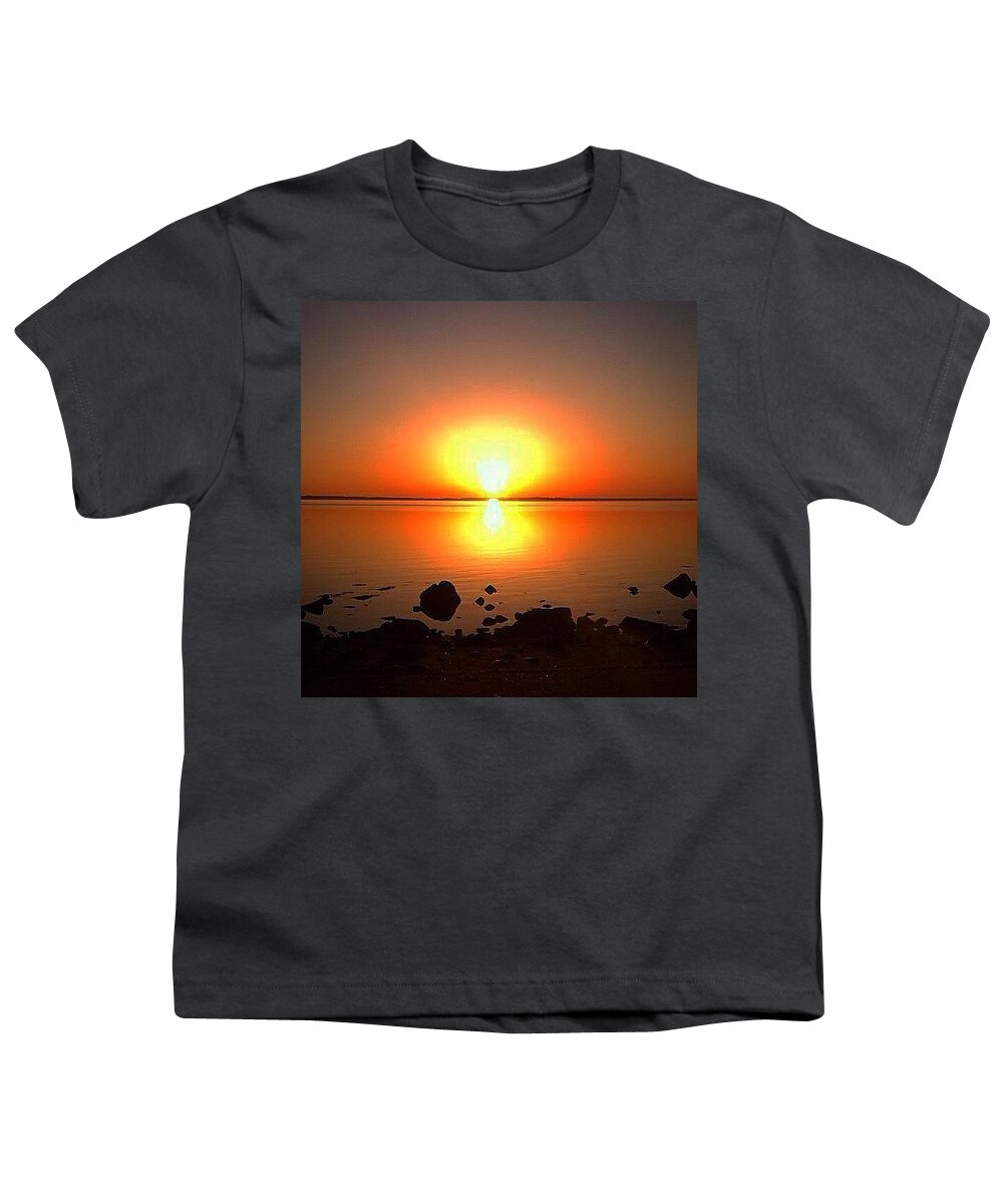 New England Youth T-Shirt featuring the photograph The City That Lit The World by Kate Arsenault 