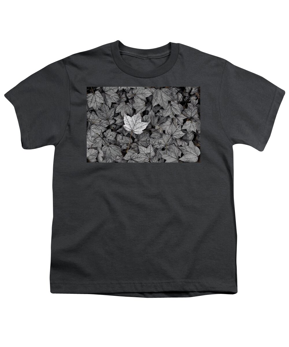 Leaf Youth T-Shirt featuring the photograph The Fallen by Mark Fuller