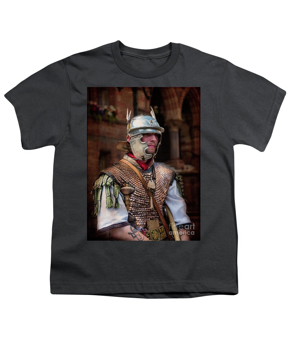 Architecture Youth T-Shirt featuring the photograph Roman Duty at World 's End by Brenda Kean