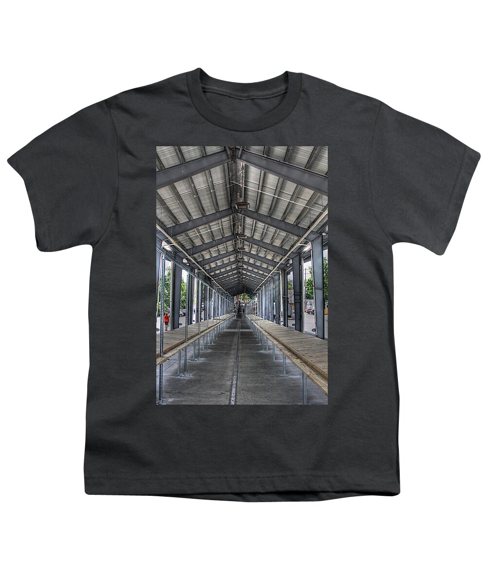 Tonemapped Youth T-Shirt featuring the photograph The New Farmers Market by Robert Pearson