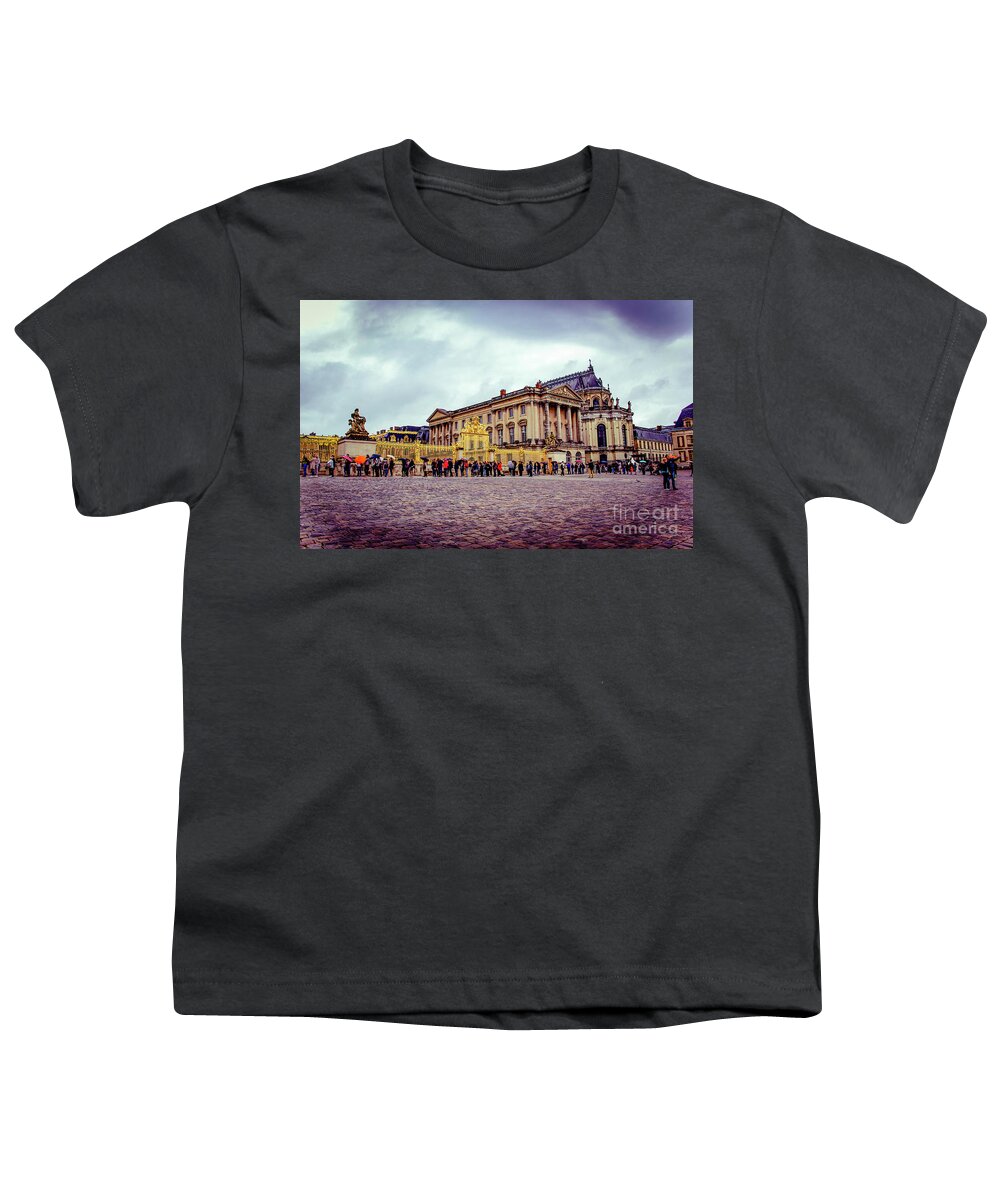 Garden Youth T-Shirt featuring the photograph The Palace of Versailles by Marina McLain