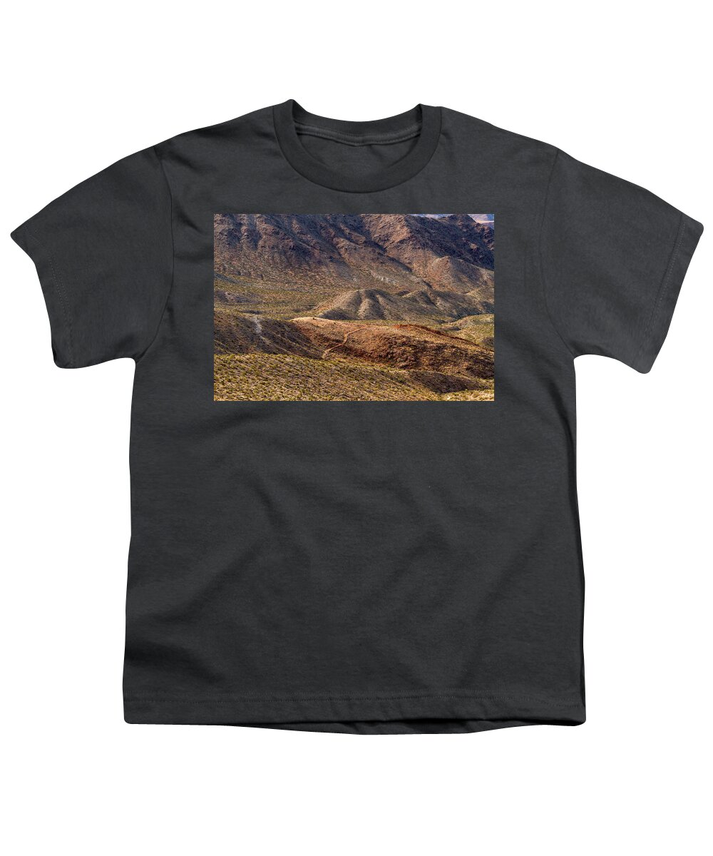 The Road Less Traveled Youth T-Shirt featuring the photograph The Road Less Traveled by Bonnie Follett