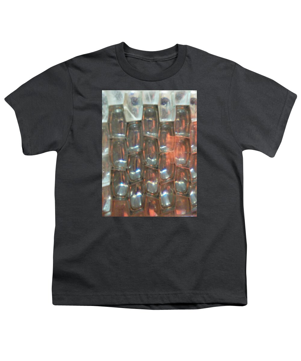 Abstract Youth T-Shirt featuring the photograph The Temple of Eyes by Susan Esbensen