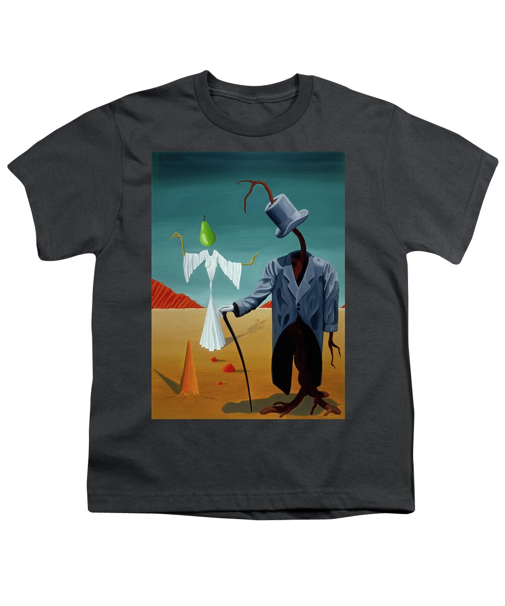  Youth T-Shirt featuring the painting The Union by Paxton Mobley