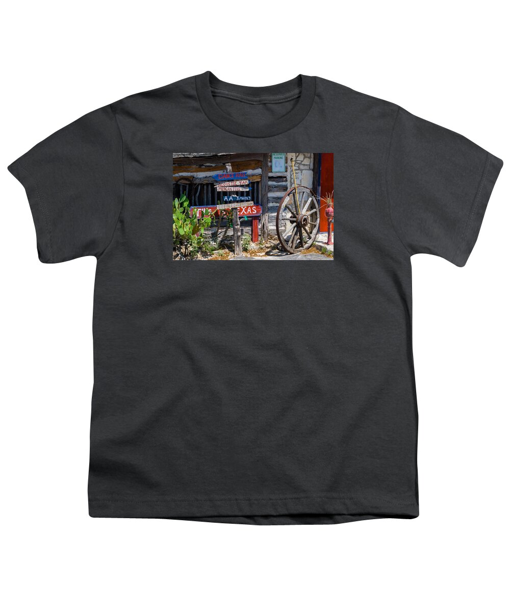 Boerne Youth T-Shirt featuring the photograph This is Texas by Ed Gleichman
