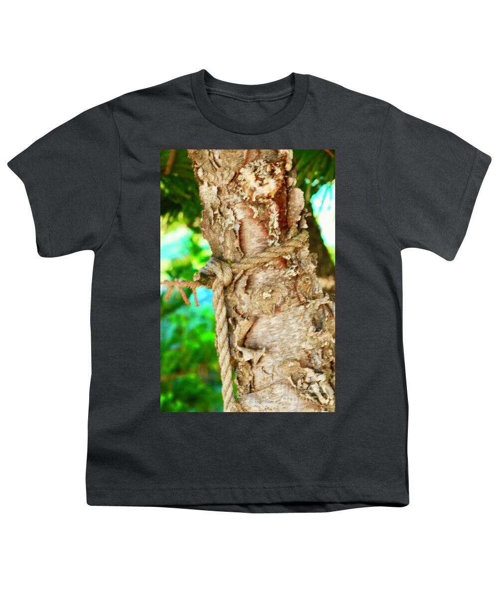 Tree Youth T-Shirt featuring the photograph Tied Up by Craig Wood