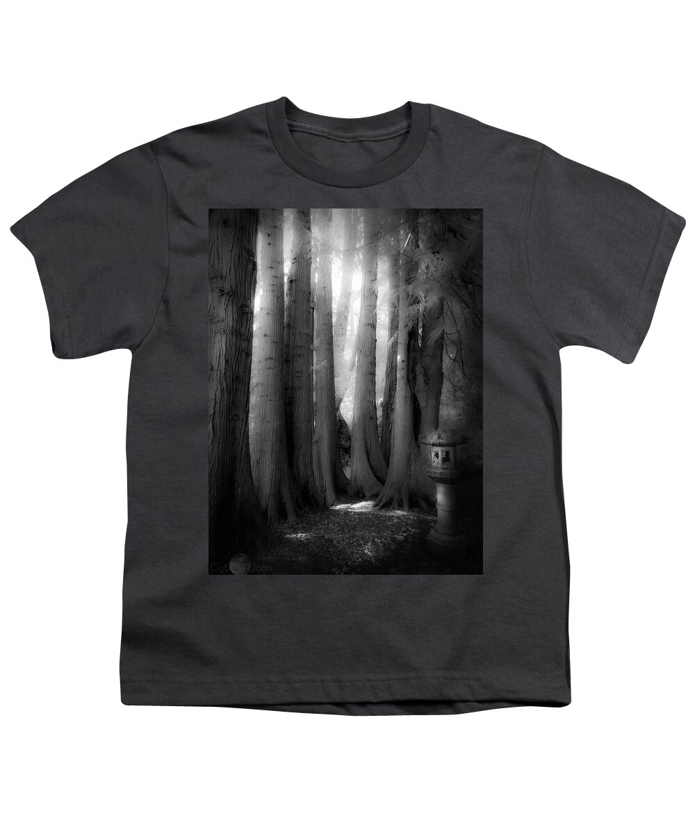  Youth T-Shirt featuring the photograph Haunted Grove by Cybele Moon