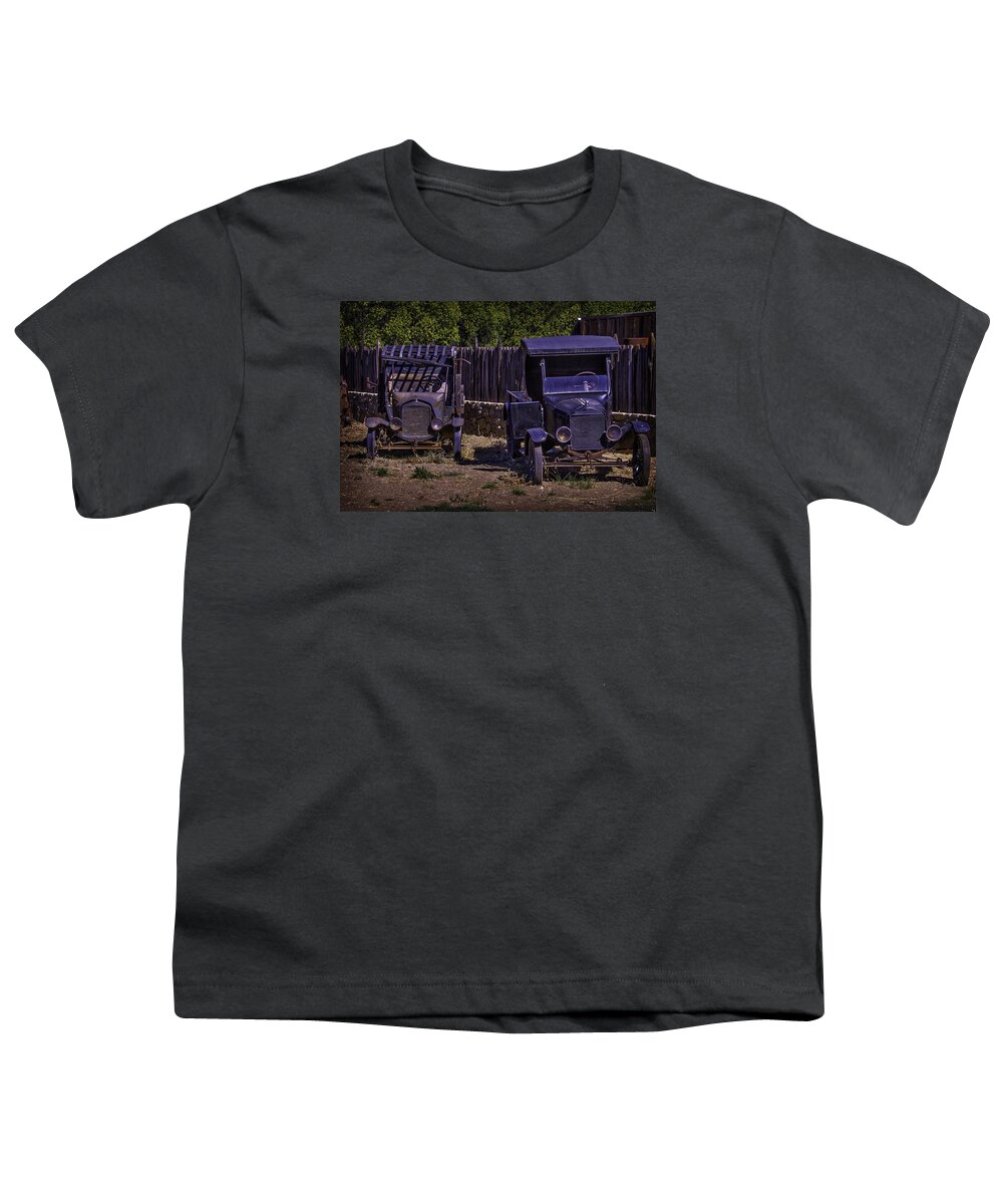 Truck Youth T-Shirt featuring the photograph Two Old Friends by Garry Gay