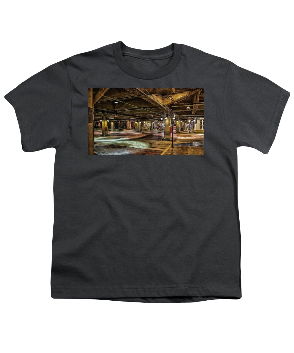 Atlanta Youth T-Shirt featuring the photograph Underground Atlanta by Darryl Brooks