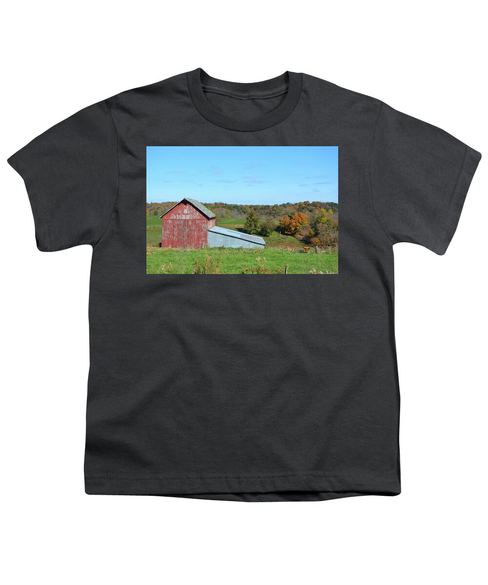 Barn Youth T-Shirt featuring the photograph Unused Barn by Bonfire Photography