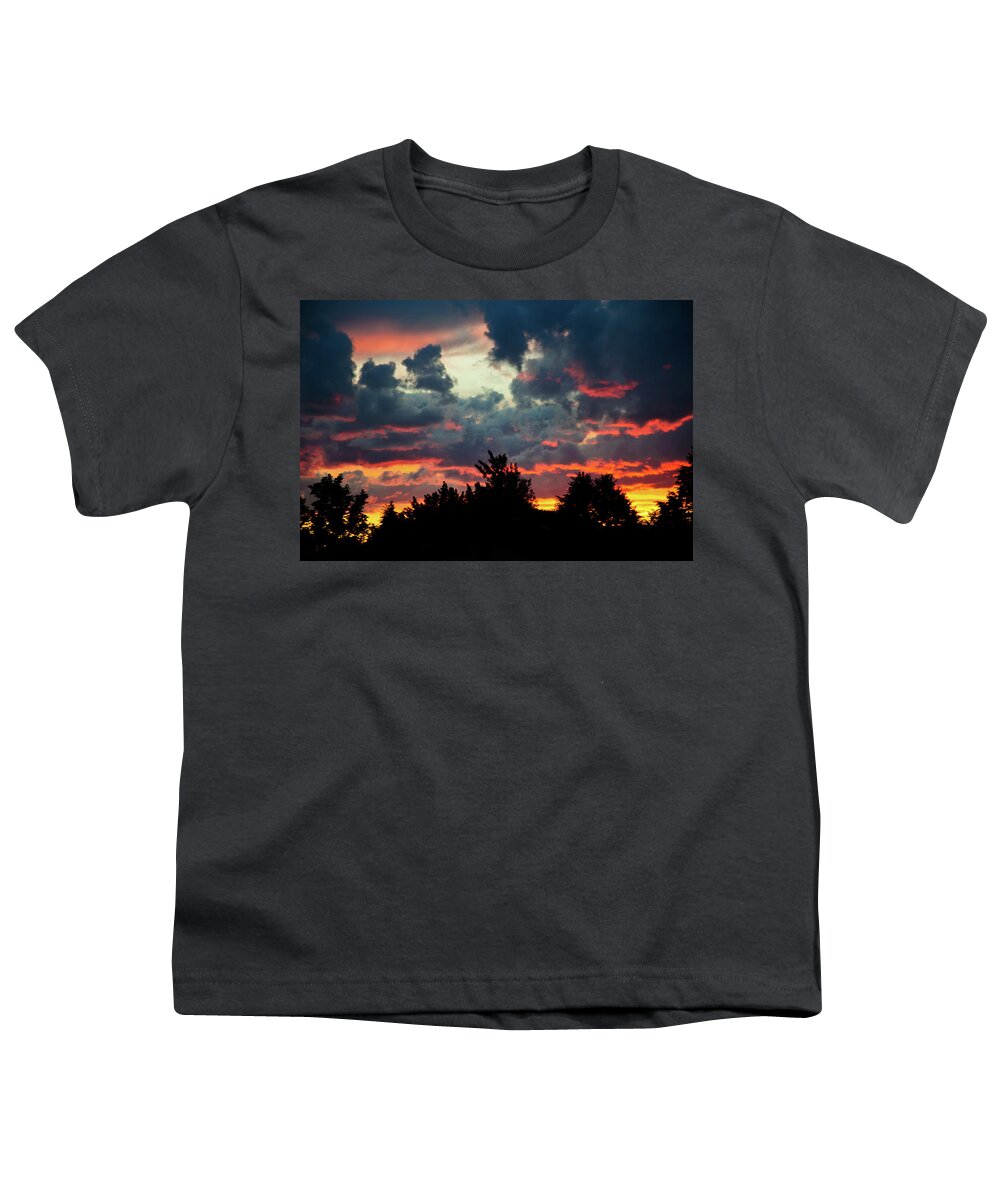 Sunset Youth T-Shirt featuring the photograph Utah SUnset by Bryan Carter