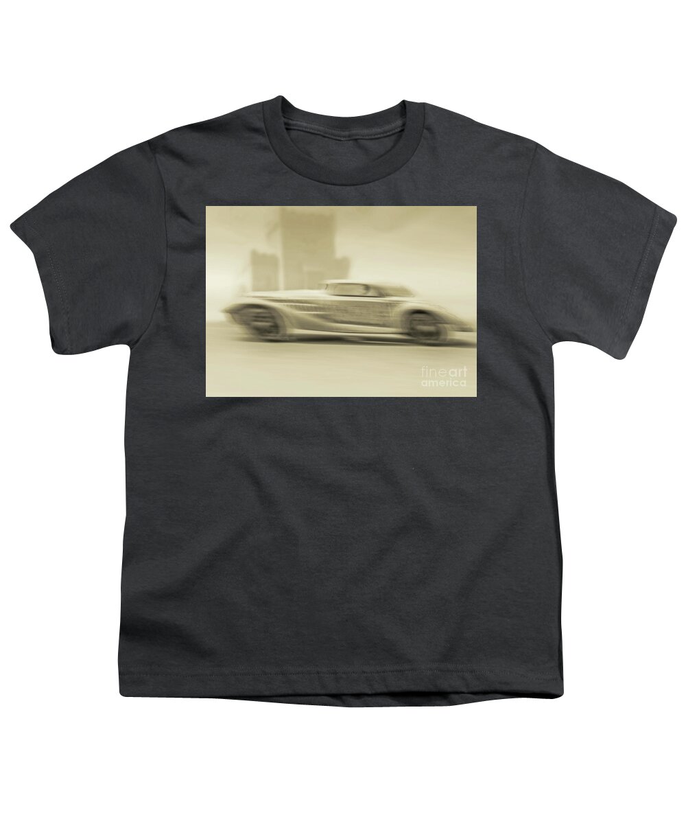 Cars Youth T-Shirt featuring the photograph V 12 by John Anderson