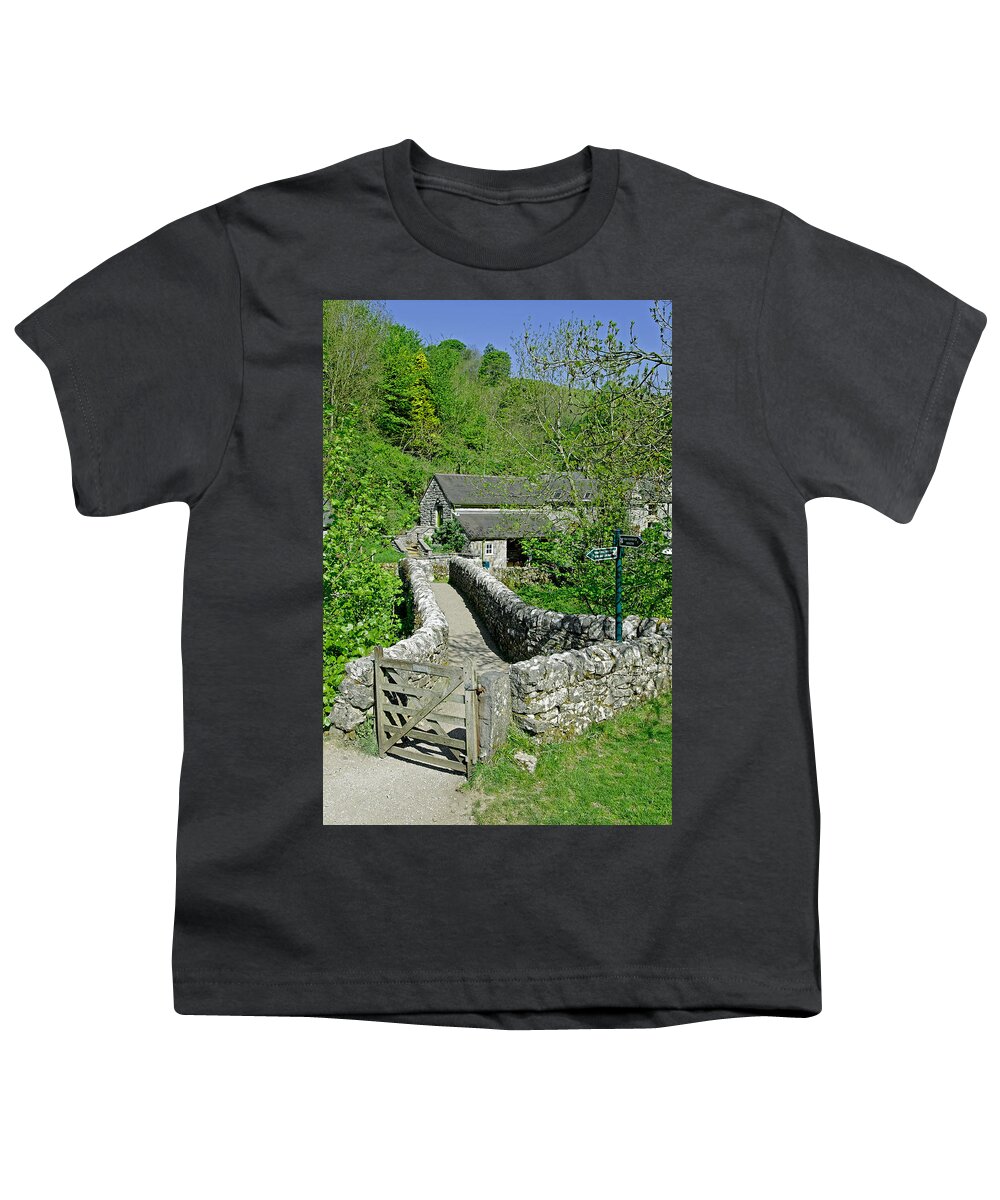 Europe Youth T-Shirt featuring the photograph Viator's Bridge, Milldale by Rod Johnson