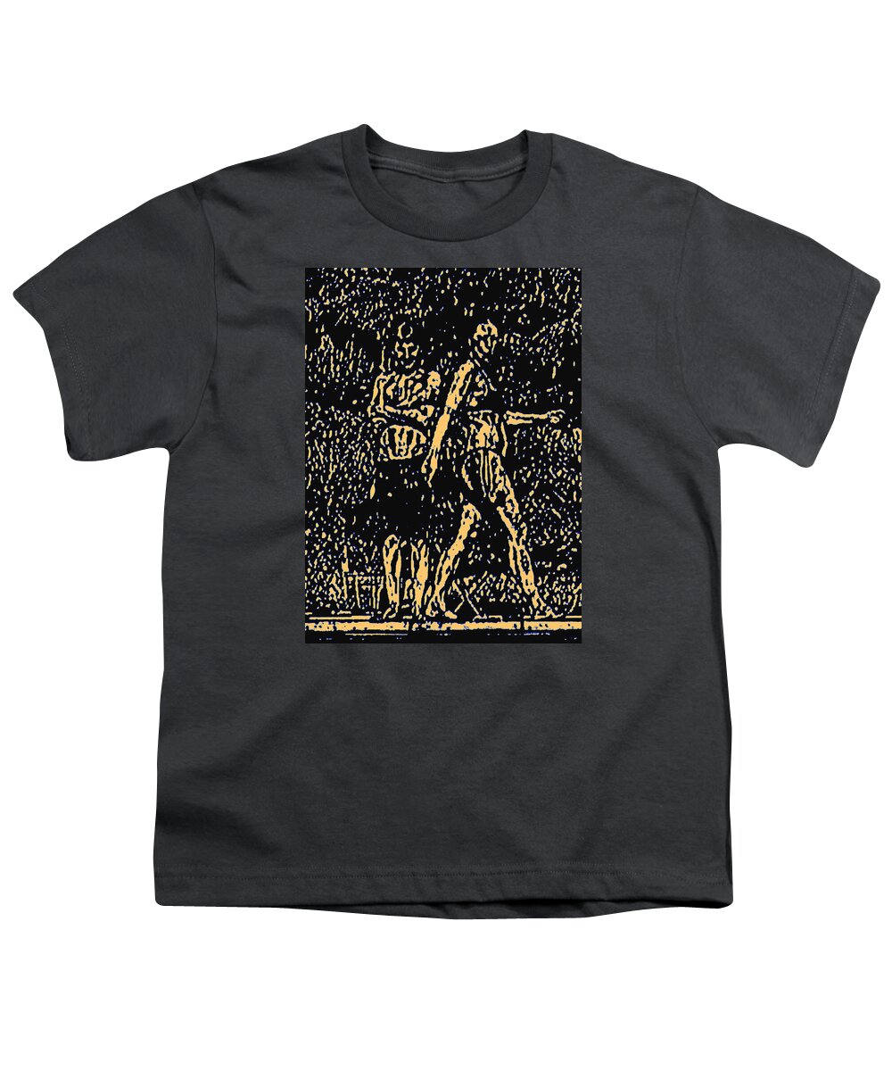 Youth T-Shirt featuring the painting Video Still 6 by Steve Fields