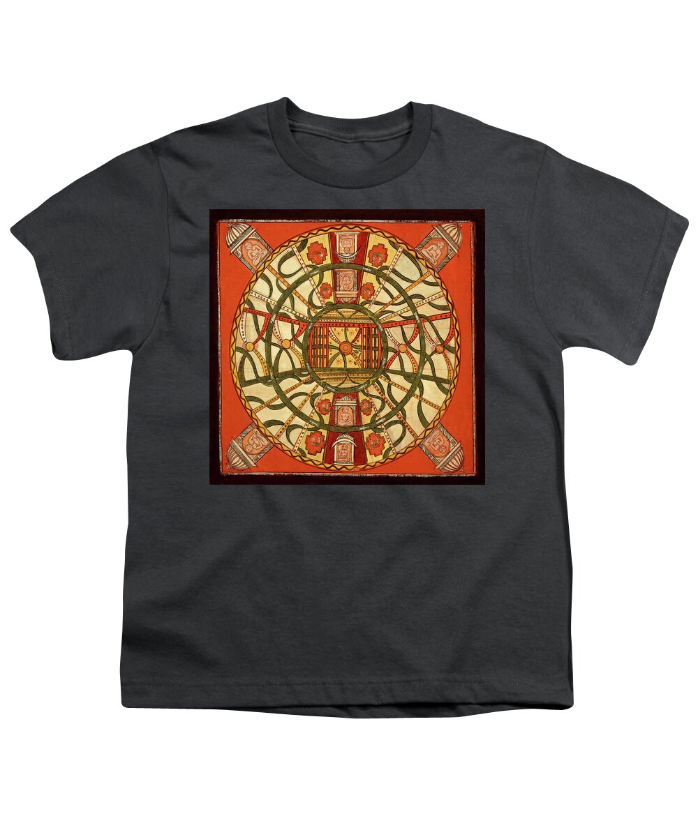 Celestial Youth T-Shirt featuring the photograph Vintage Celestial Chart 1900 by Andrew Fare