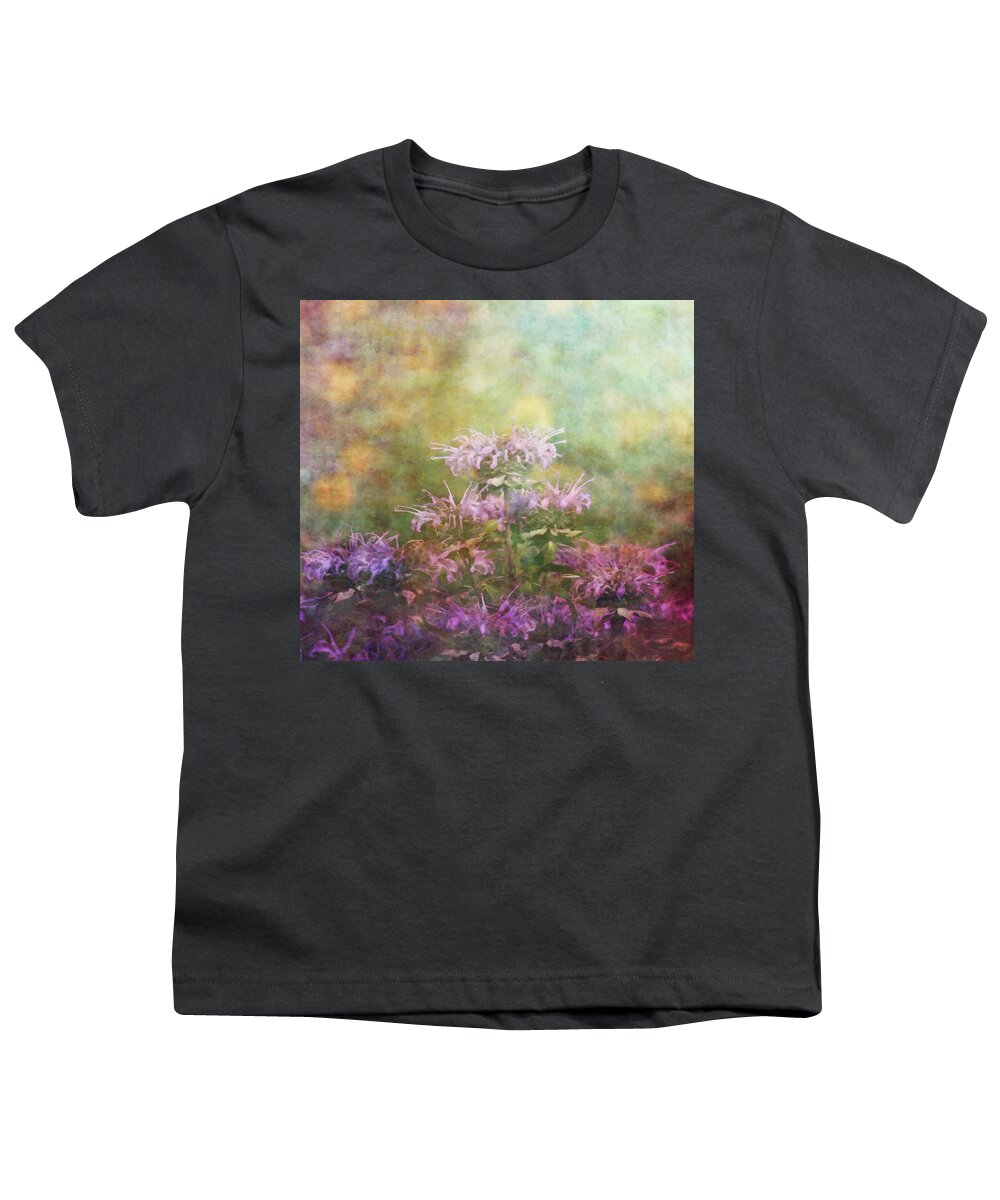 Impressionist Youth T-Shirt featuring the photograph Waiting For Bees 2675 IDP_2 by Steven Ward