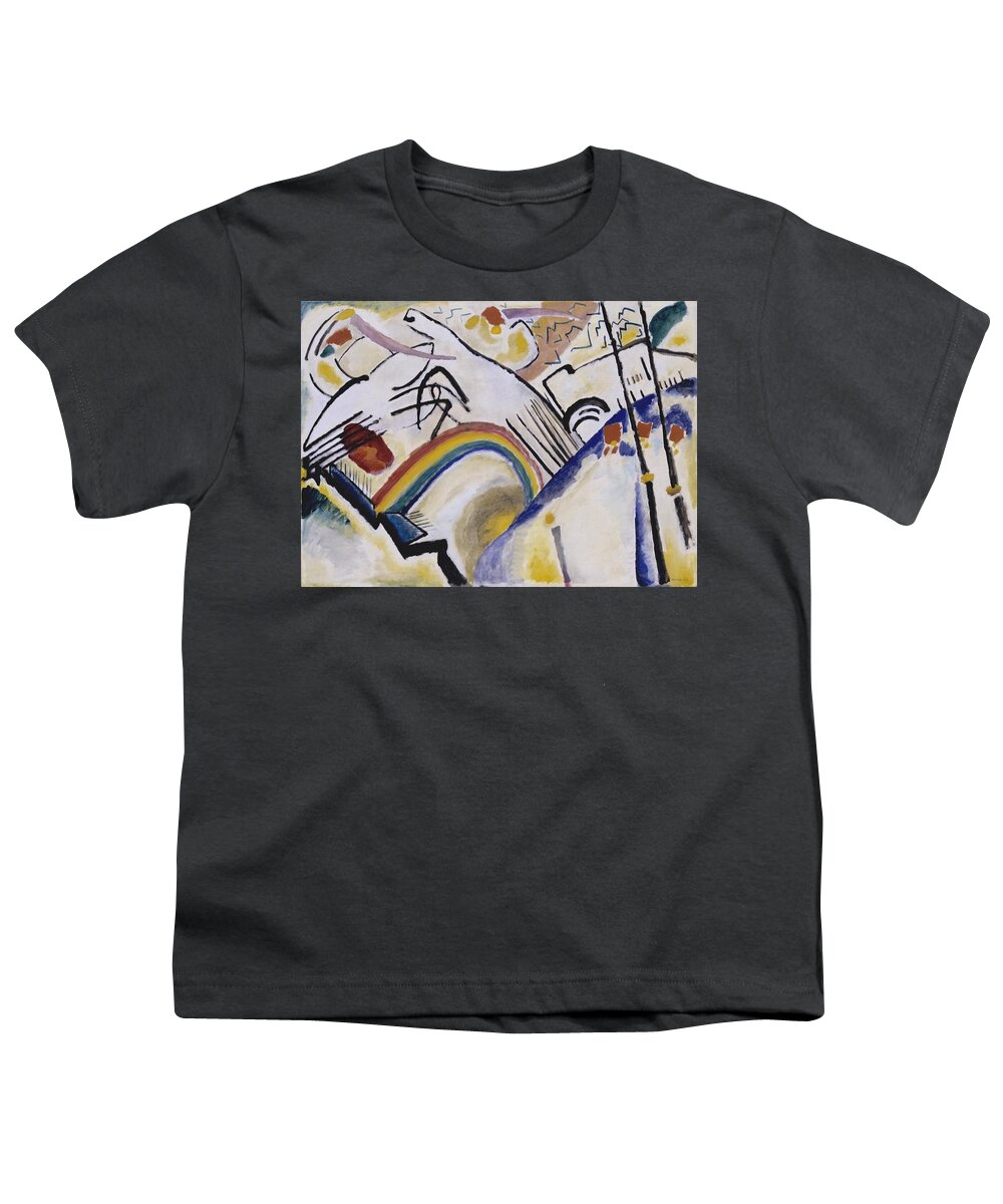 Wassily Kandinsky 1866�1944  Cossacks Cosaques Youth T-Shirt featuring the painting Wassily Kandinsky by Cossacks Cosaques