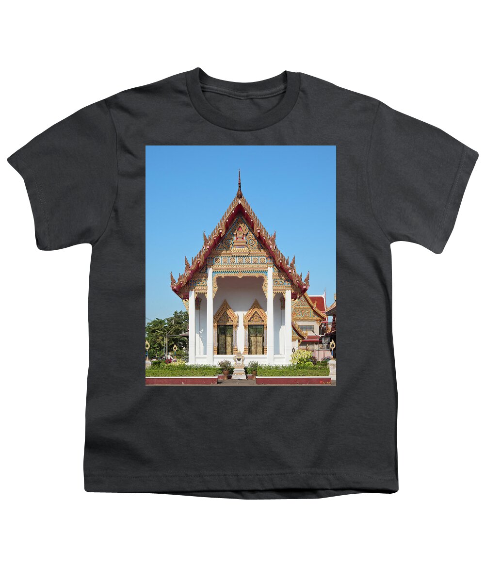 Scenic Youth T-Shirt featuring the photograph Wat Bangphratoonnok Phra Ubosot DTHB0556 by Gerry Gantt