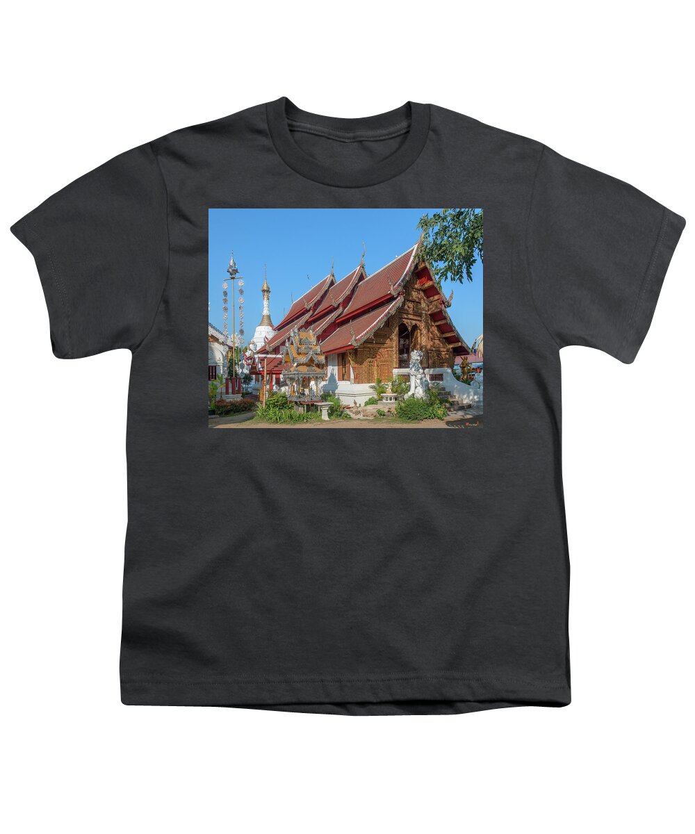 Scenic Youth T-Shirt featuring the photograph Wat Mahawan Phra Wihan DTHCM1161 by Gerry Gantt