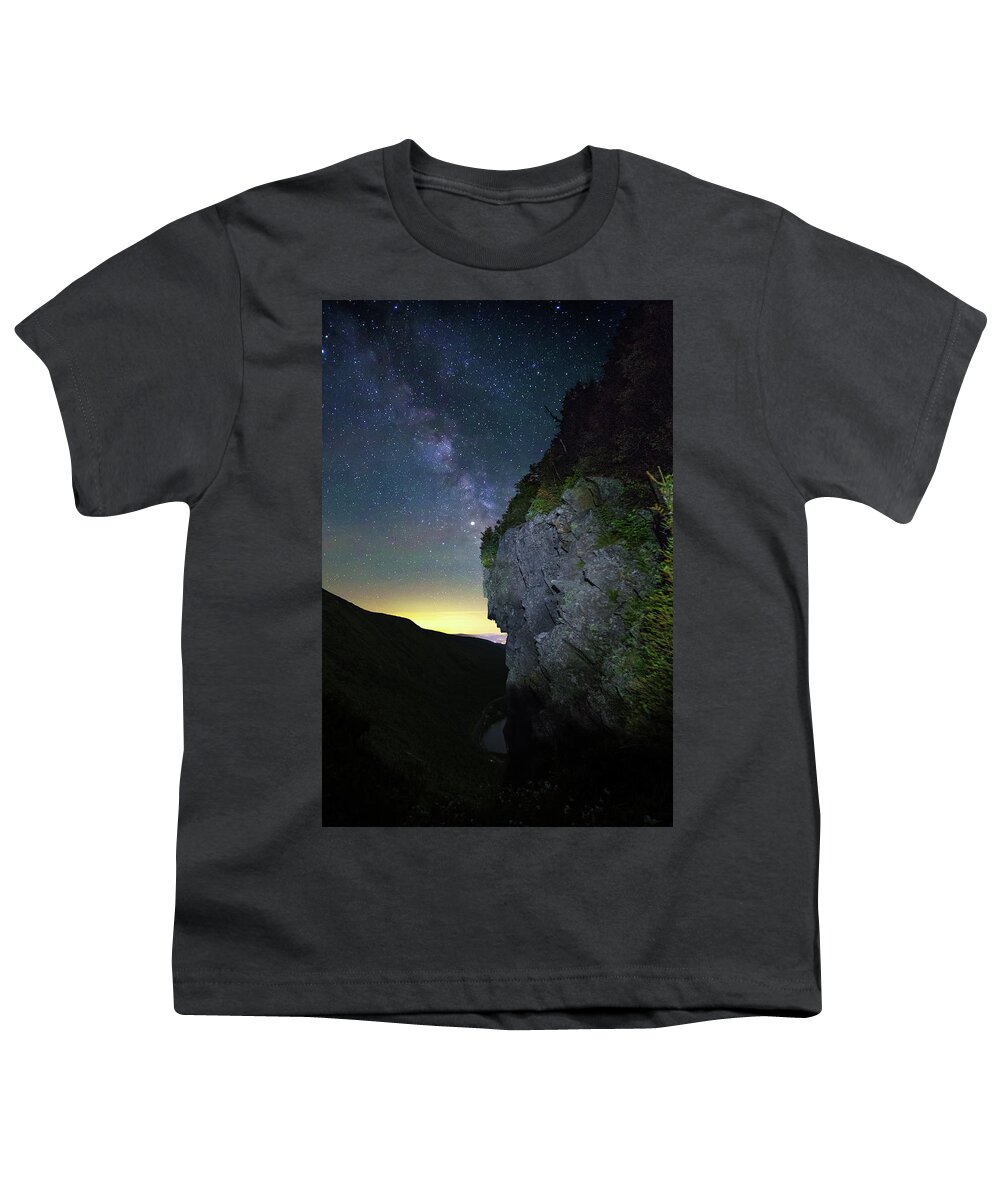 Watcher Youth T-Shirt featuring the photograph Watcher Milky Way by Chris Whiton