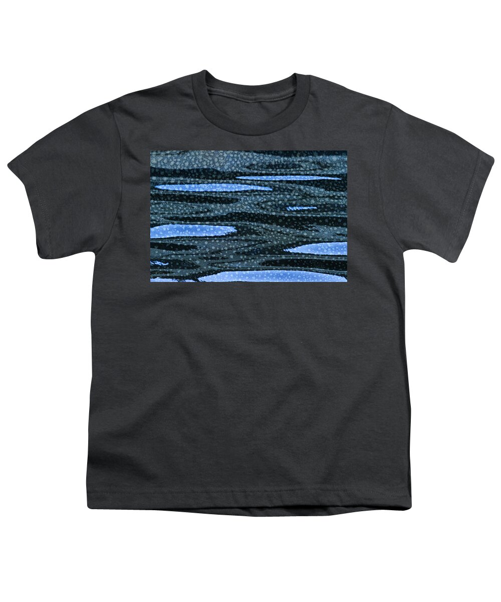 Water Youth T-Shirt featuring the photograph Water and Ice 2013-1 by Thomas Young