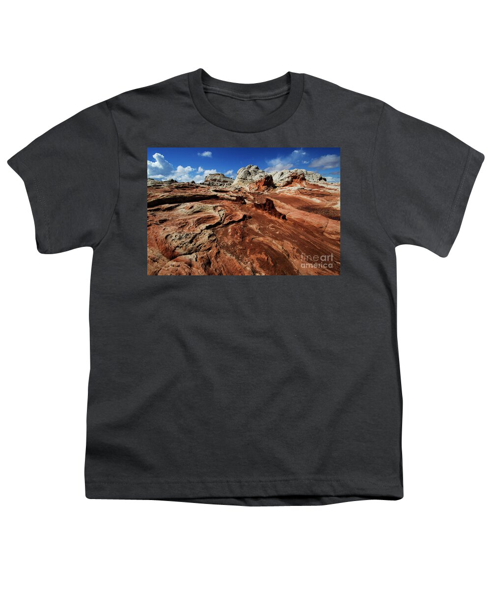 White Pocket Youth T-Shirt featuring the photograph White Pocket 33 by Bob Christopher