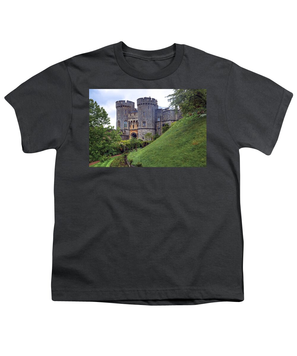 Windsor Castle Youth T-Shirt featuring the photograph Windsor Castle by Joana Kruse