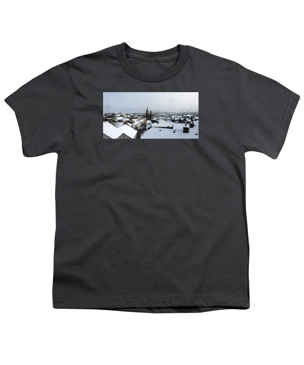 Kendal Youth T-Shirt featuring the photograph Winter Kendal by Lukasz Ryszka