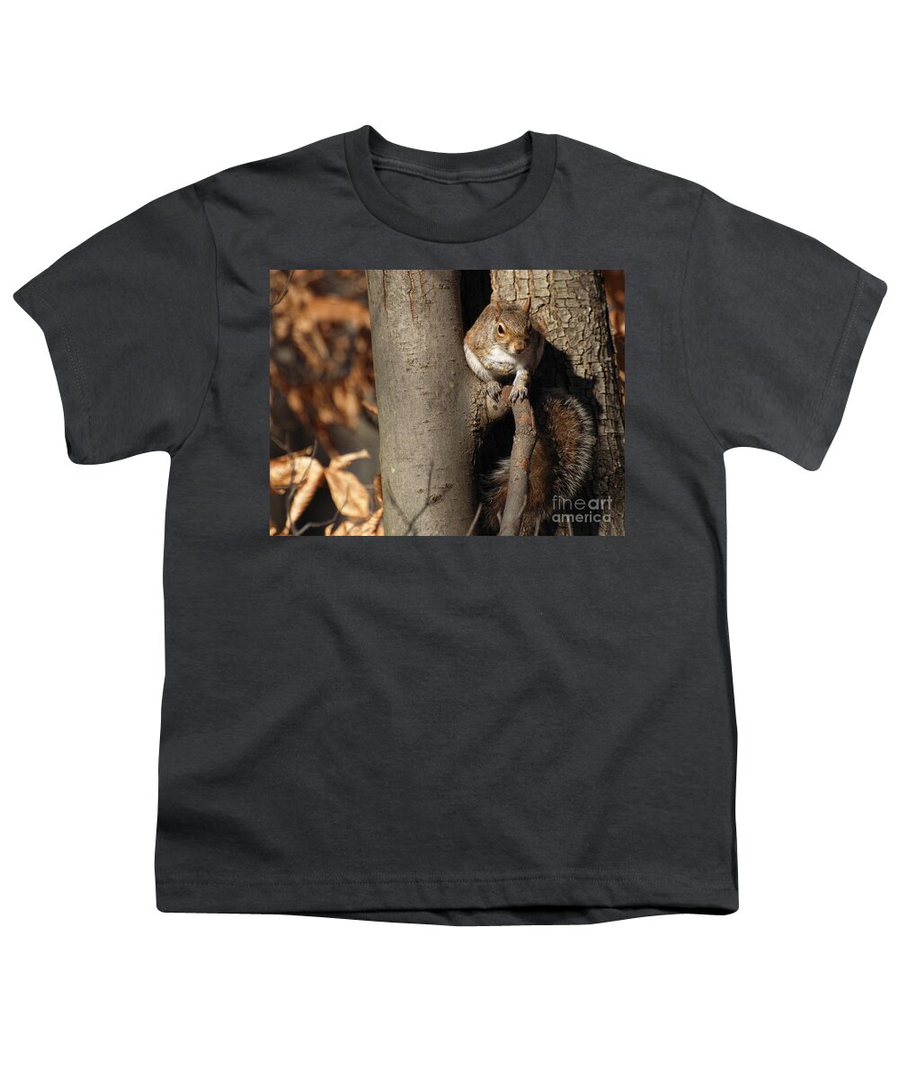 Nature Youth T-Shirt featuring the photograph You Putting Out The Seeds Today Or What by Dorothy Lee