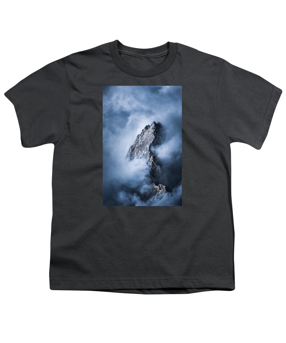 Zugspitze Youth T-Shirt featuring the photograph Zugspitze by Yu Kodama Photography