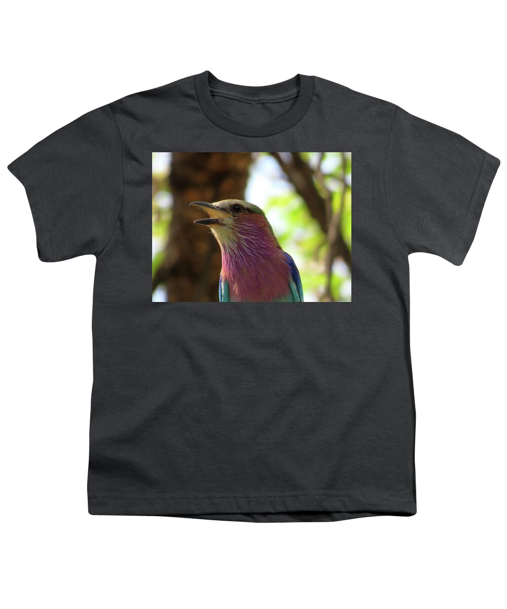 Africa Youth T-Shirt featuring the photograph Bird #1 by Eric Pengelly