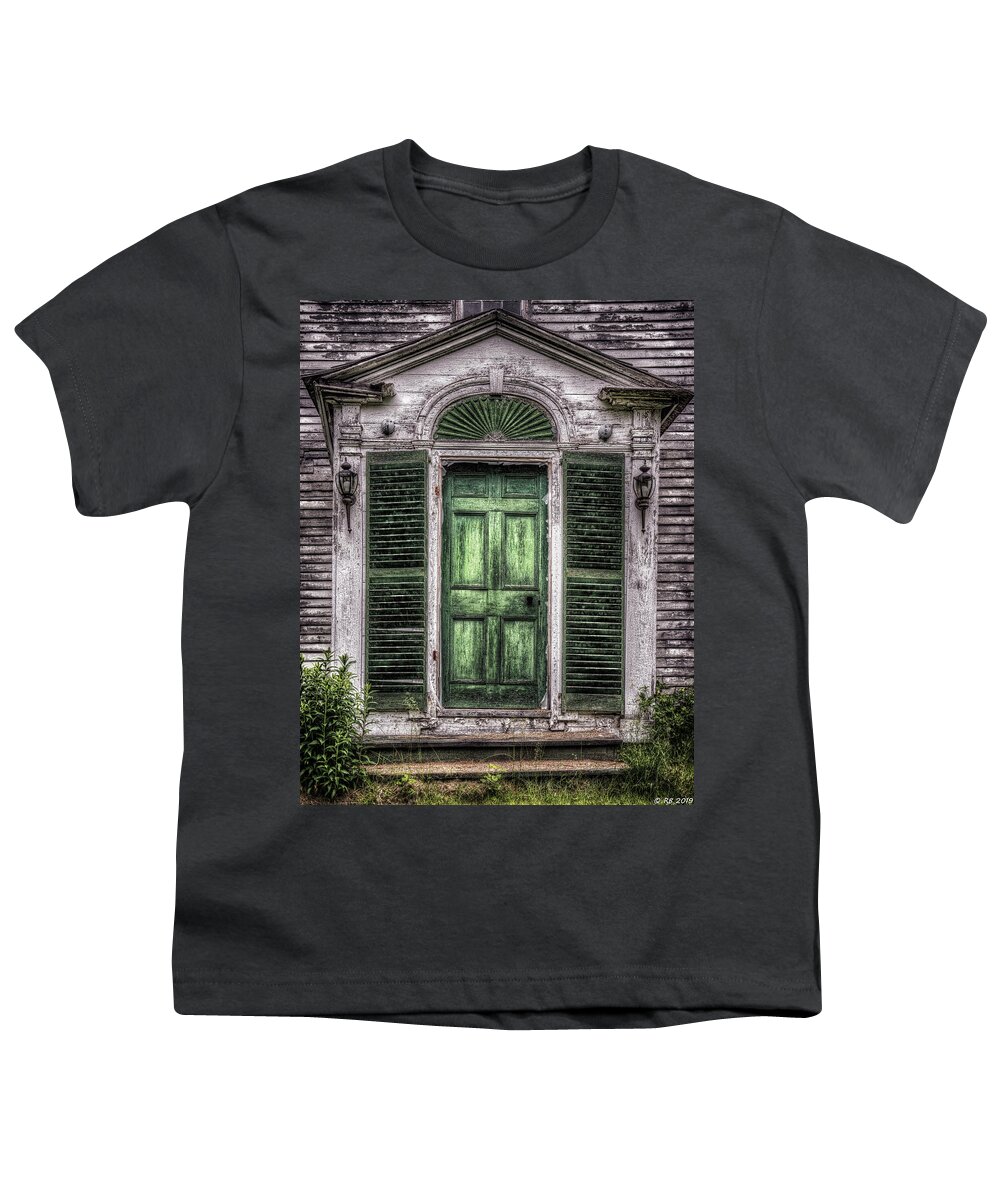 Architecture Youth T-Shirt featuring the photograph Knock and It Shall Be Open #1 by Richard Bean