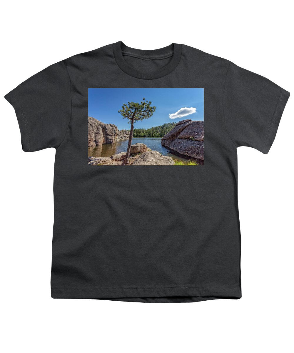 Custer State Park Youth T-Shirt featuring the photograph Sylvan Lake #1 by Chris Spencer
