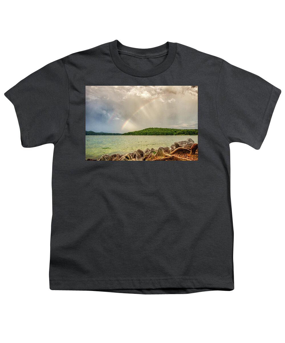 Beautiful Youth T-Shirt featuring the photograph Beautiful landscape scenes at lake jocassee south carolina #110 by Alex Grichenko