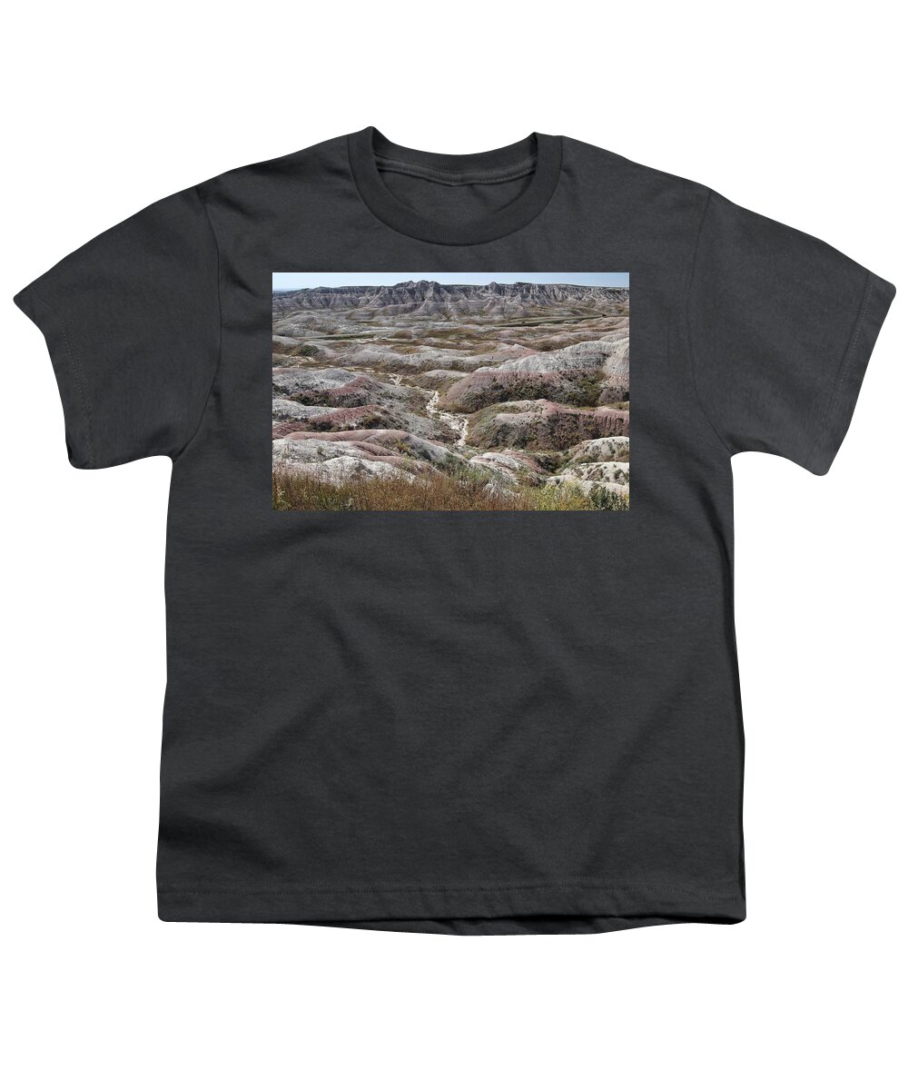 Badlands Youth T-Shirt featuring the photograph Badlands South Dakota #2 by Susan Jensen