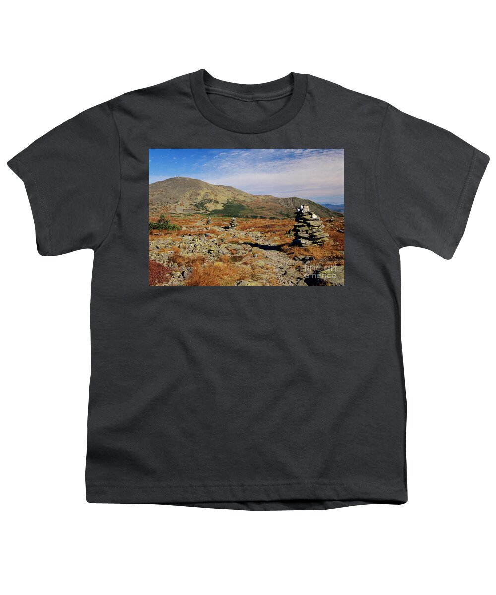Alpine Tundra System Youth T-Shirt featuring the photograph Mount Washington - White Mountains New Hampshire #4 by Erin Paul Donovan