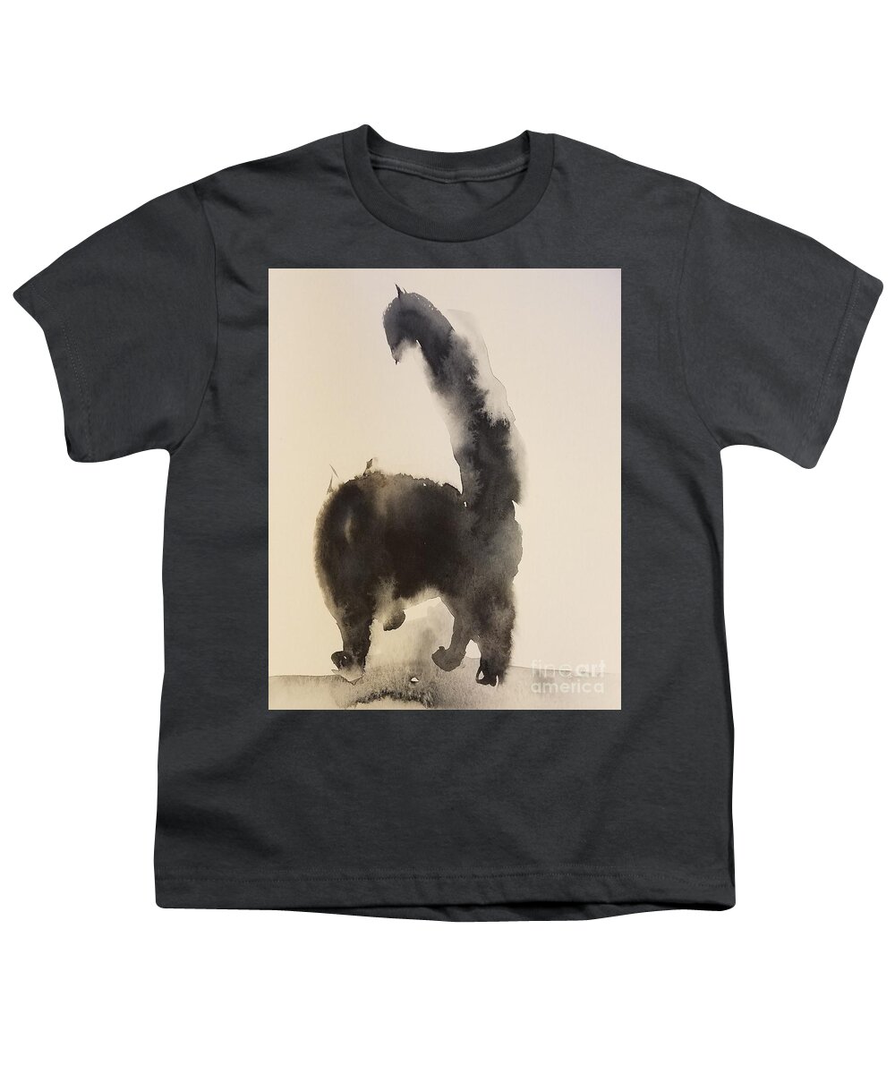 #51 2019 Youth T-Shirt featuring the painting #51 2019 #51 by Han in Huang wong