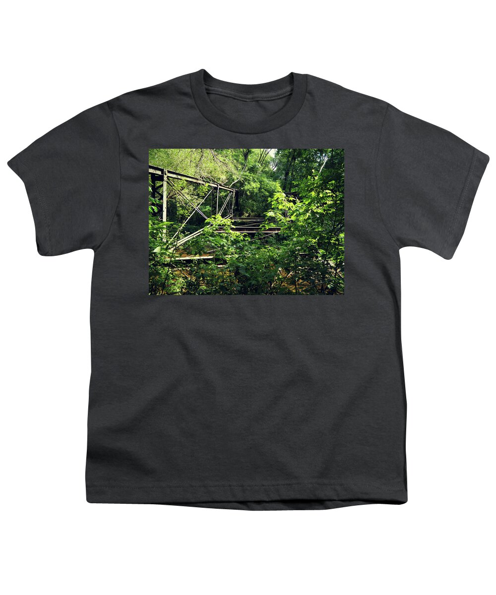 Ancient Entrance Youth T-Shirt featuring the photograph Ancient Entrance 2 by Cyryn Fyrcyd