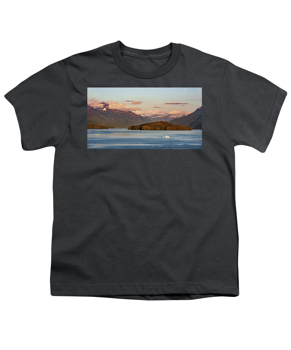 Dusk Youth T-Shirt featuring the photograph Approaching Dusk by Marcy Wielfaert