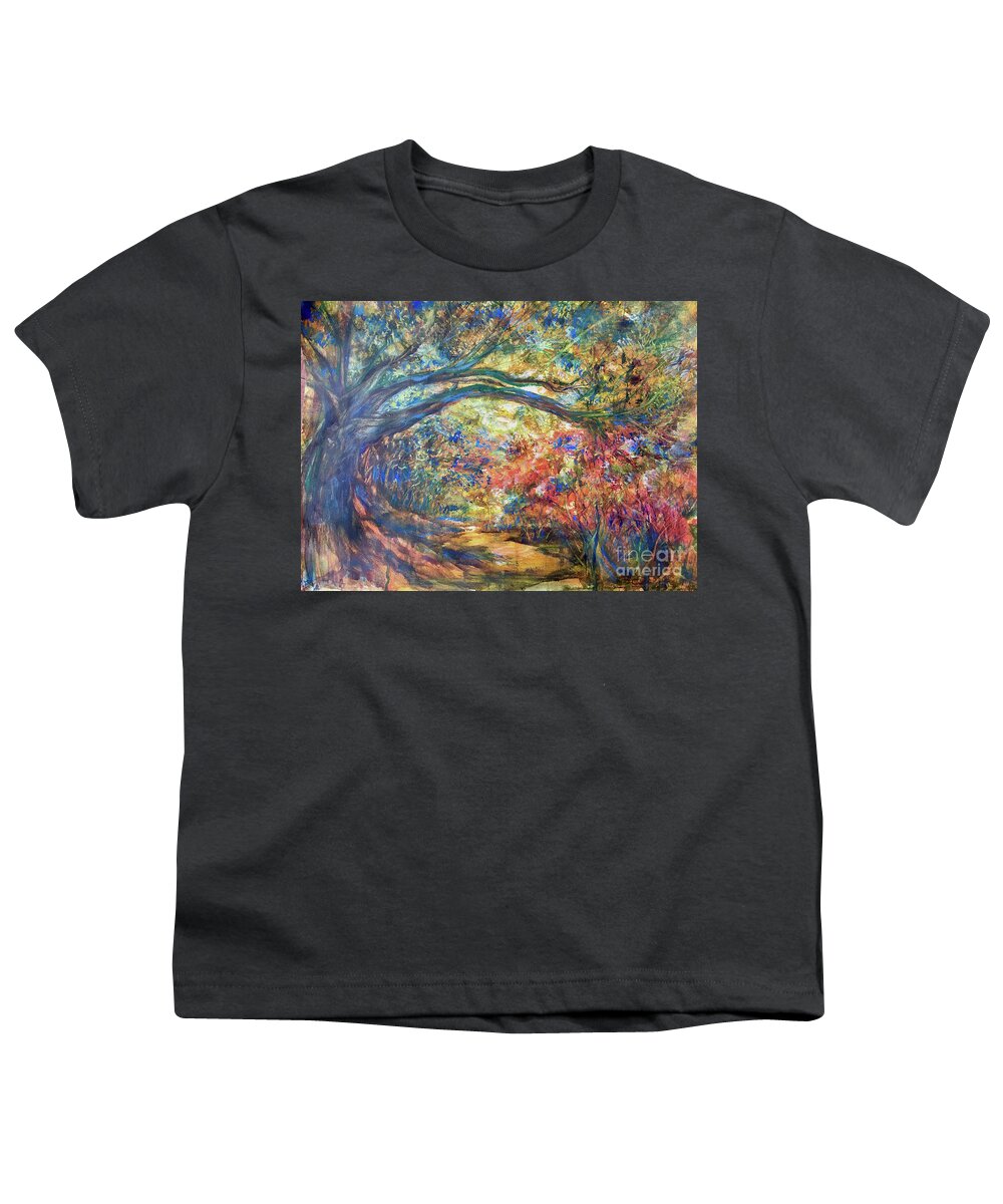 Landscape Youth T-Shirt featuring the painting Bright Evangeline by Francelle Theriot