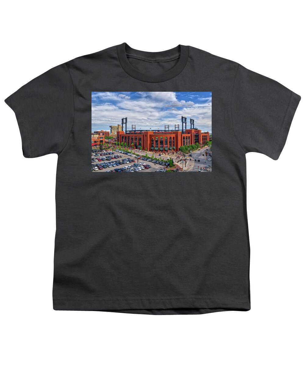 Busch Stadium Youth T-Shirt featuring the photograph Busch Stadium by Randall Allen