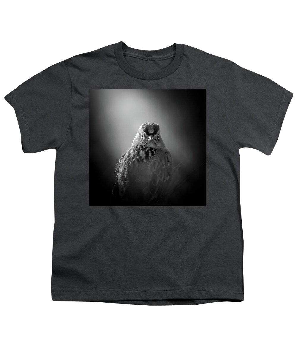 Alameda Youth T-Shirt featuring the photograph Call Me Sparrow by Mike Gifford