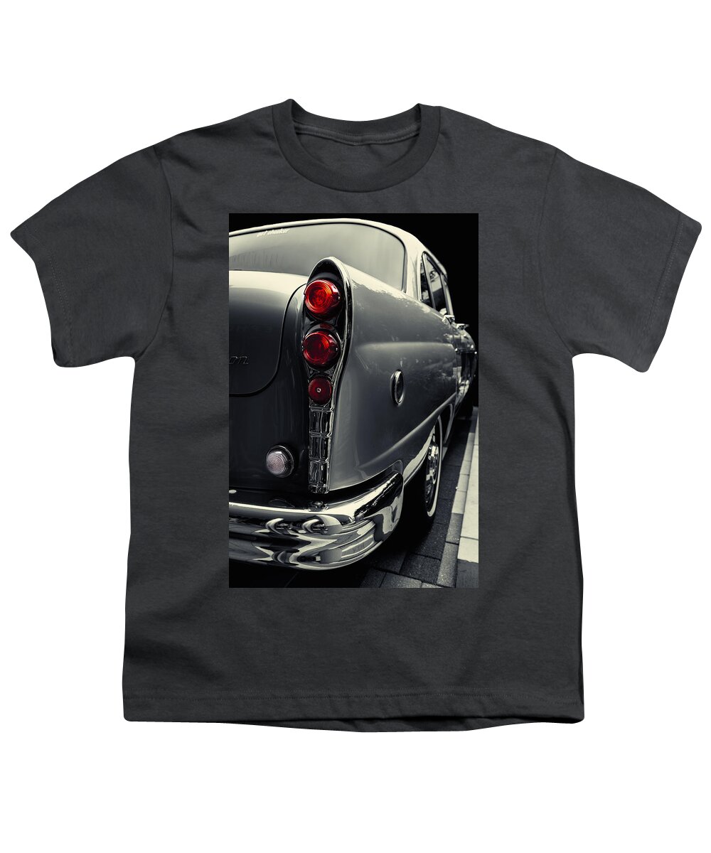 Car Youth T-Shirt featuring the photograph Checker Marathon by Carrie Hannigan