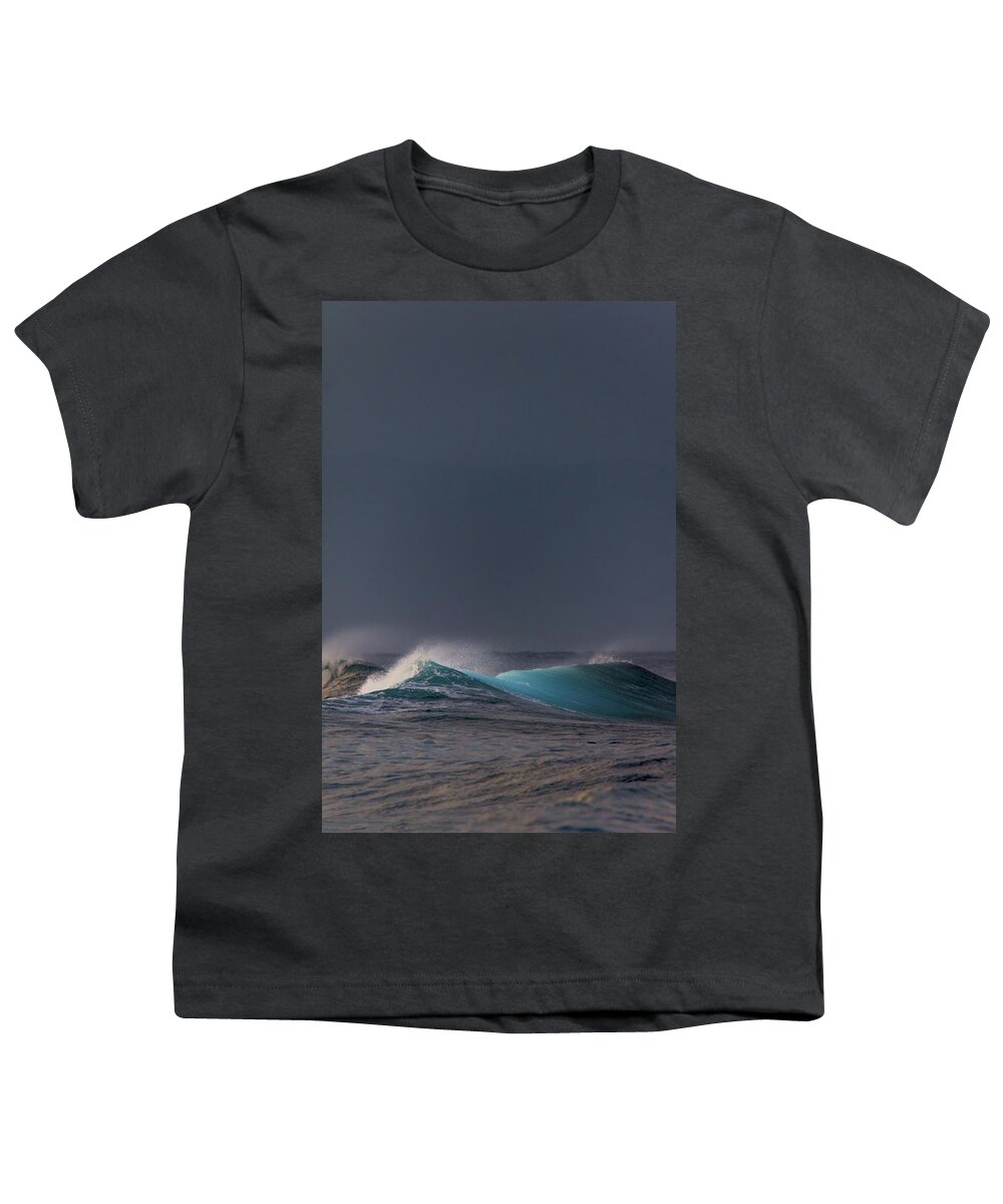Ocean Youth T-Shirt featuring the photograph Dark storm by Stelios Kleanthous