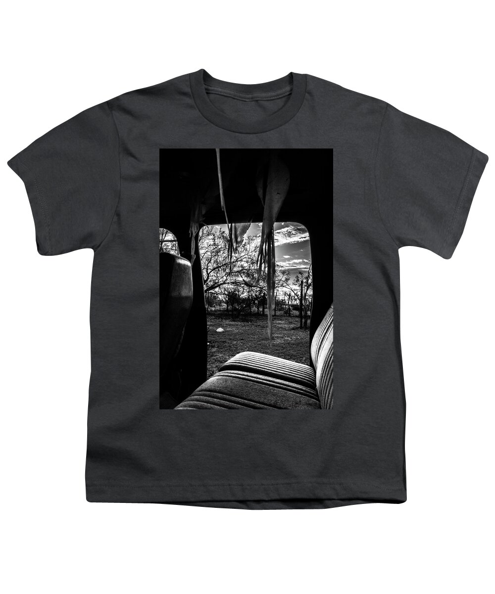 Photo Youth T-Shirt featuring the photograph Door way to a Texas sunrise 2 by Jason Hughes