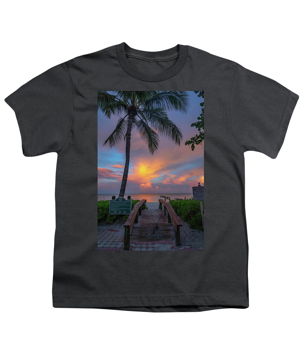 Paradise Youth T-Shirt featuring the photograph Entrance to paradise by Joey Waves
